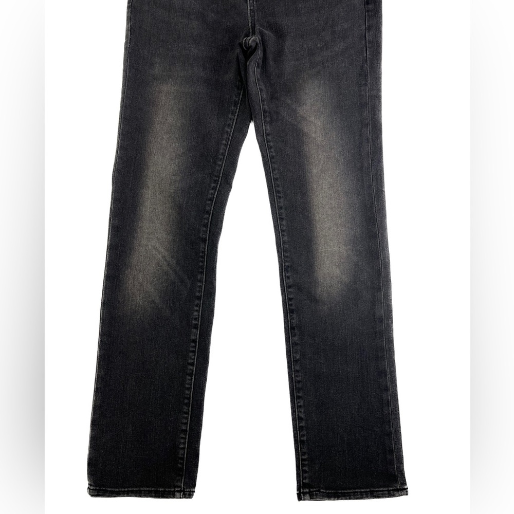 Old Navy Karate Rib Knit Waist Washed Black Pull On Jeans Kids Girls XL 14-16 - Picture 3 of 14